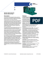 Model DFEG 60 HZ: Diesel Generator Set