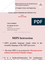 Computer Organization and Architecture