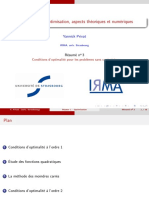 Introduction À L'optimisation