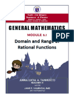 Grade 11-1st Quarter-Module 8.1-Domain-and-Range-of-Rational-Functions-2