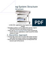 OS Structure