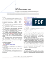 Total and Dissolved Carbon Dioxide in Water: Standard Test Methods For