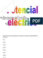 CAP 23 - Potencial Eléctrico