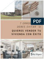 7 Errores Que Debes Evitar Si Quieres Vender Tu Vivienda Con Éxito