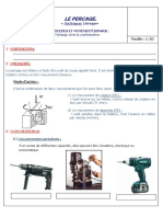 LE PERCAGE. Technique - Usinage - C ST