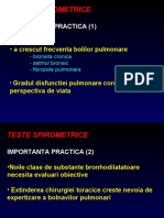 Teste Spirometrice: Importanta Practica