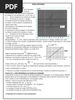 Série 1 - Dosage Acido-Basique