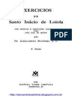 Pe. Alexandrino Monteiro - SJ - Exercicios de Santo Inácio de Loyola - para 8 Dias de Retiro