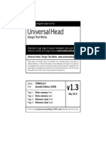 Another Boardgame Player Aid By: Universal Head Design That Works