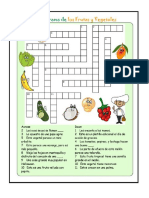 Crucigrama de Ciencias Naturales