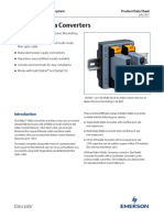 Deltav Media Converters: Product Data Sheet Deltav Distributed Control System