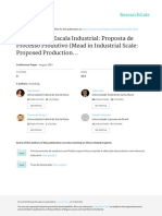 Hidromel em Escala Industrial Proposta de Processo Produtivo