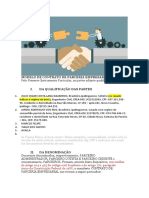 MODELO DE CONTRATO DE PARCERIA EMPRESARIAL Edição