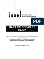 Mapa de Fosas de Cádiz