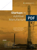 Startups In: Additive Manufacturing