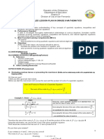 Republic of The Philippines Department of Education Region III Division of City of San Fernando