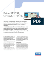 Baker ST112A-ST106A-ST103A Datasheet