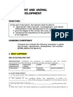 Plant and Animal Development: Lesson 2