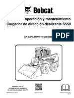 O y S Bobcat S550 Operación y