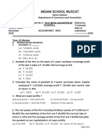 Senior - Section - Xii - Accountancy - Mcqs CH - 3 Valuation of Goodwill