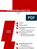 International Parcel Sop