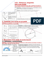 Cours Distance Tangente Pour Le Site