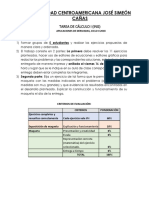 TAREA CÁLCULO I Ciclo 02-2018