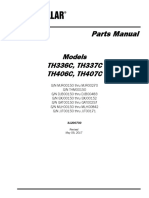 Parts Manual: Models TH336C, TH337C TH406C, TH407C