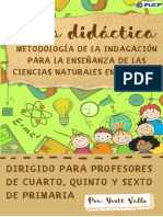 GUIA DIDACTICA - La Indagacion en Ciencias Naturales