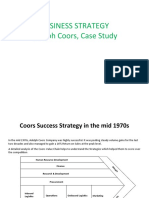 Business Strategy Adolph Coors, Case Study