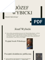 Józef Wybicki: Mazurek Dąbrowskiego"