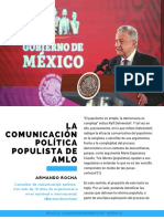 La Comunicación de AMLO Armando Rocha