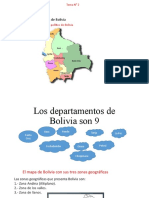 Zonas Geográficas de Bolivia