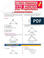 Ejercicios de Las Propiedades de Los Triángulos para Sexto de Primaria