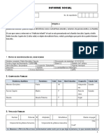 FORMATO DE INFORME SOCIAL en Word para Diligenciar