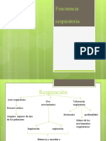 Frecuencia Respiratoria