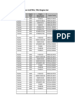 Rypos ULETRU, TRU Engine List