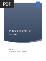 Matriz de Control de Acceso Ejemplos