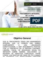 Tratamiento Integral de La PTU (Contable, Laboral, Fiscal, Seguridad Social y Contribuciones Locales)