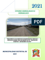 Informe Hidrología e Hidráulico