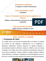 Tarea - 3 Proveedores de Servicios Logisticos