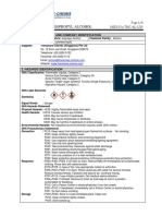 Isopropyl Alcohol (Ipa) Safety Datasheet