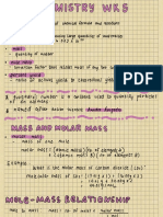 Mass and Molar Mass