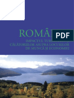 România: Impactul Turismului Şi Călătoriilor Asupra Locurilor de Muncă Şi Economiei