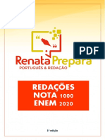 CARTILHA REDAÇÃO 1000 - 2020 - 1 Ed