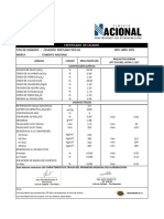 Certificado de Cemento Portland Tipo HS - Abril 2021