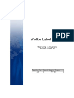 Wolke Label Creator: Operating Instructions