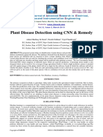 Plant Disease Detection Using CNN & Remedy