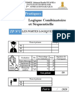 TP Logique 01 - Portes Logiques de Base