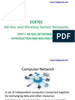 Ec8702-Adhoc and Wireless Sensor Networks-Unit Notes